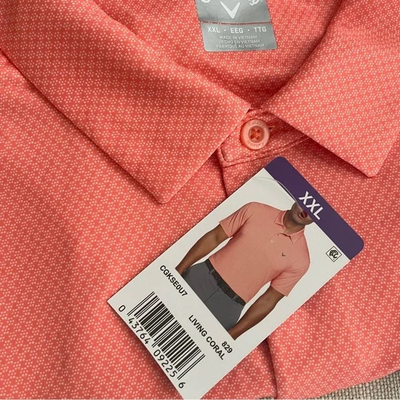 NWT Callaway Golf Performance polos (bundle/lot of three), all size XXL - Picture 3 of 7